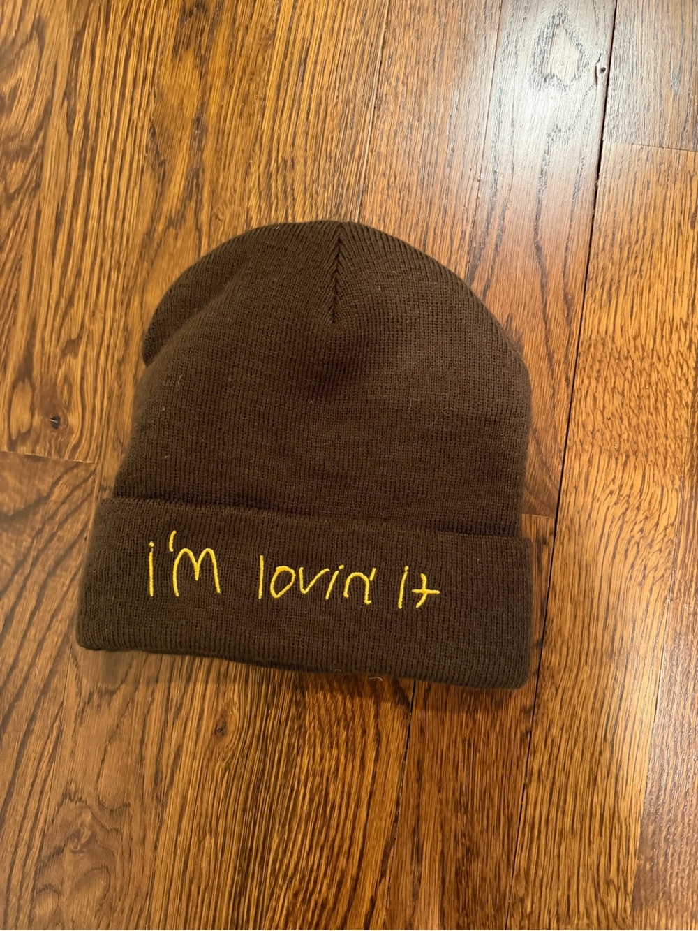 Brown Travis Scott Cactus Jack Beanie Hat - Picture 2 of 2